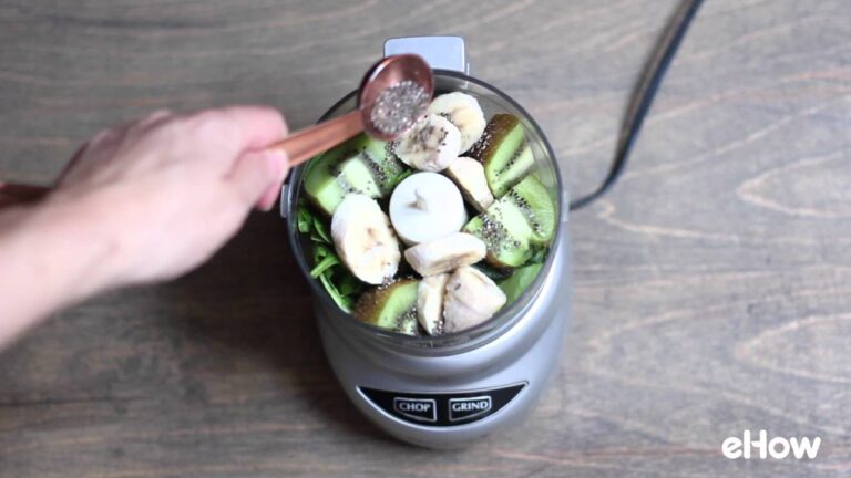 Can A Food Processor Be Used To Make Smoothies