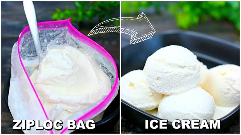How To Make Ice Cream In A Ziploc Baggie