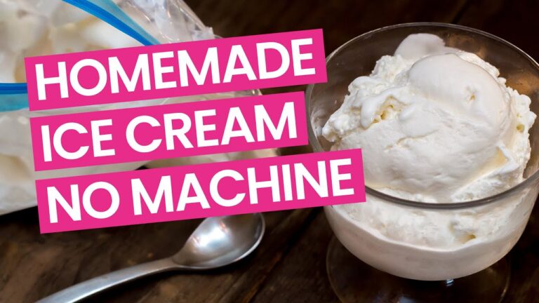 How To Make Homemade Ice Cream Without Ice Cream Maker