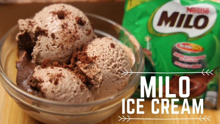 3 Ingredient Milo Ice Cream Recipe: Easy No-Churn Treat 3 Ingredient Milo Ice Cream Recipe