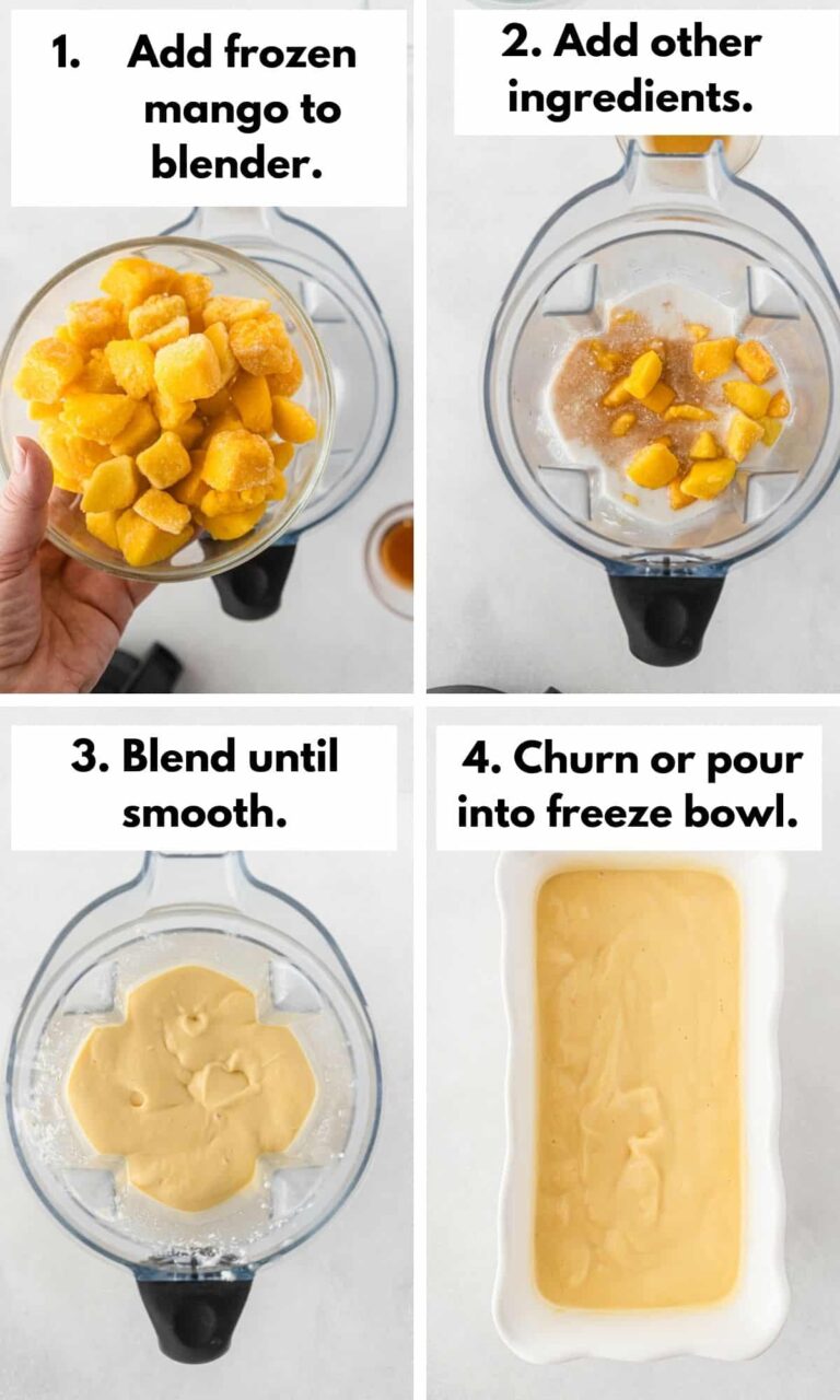 How To Make Mango Ice Cream In Ice Cream Maker