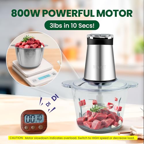 BUMET 800W Electric Food Processor Review: Honest Take BUMET 800W Electric Food Processor Review