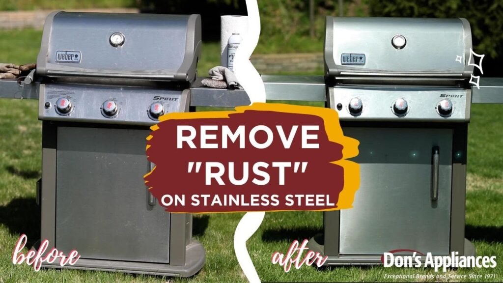 How To Clean A Rusty Gas Grill: Easy Step-By-Step Guide - CookProcess