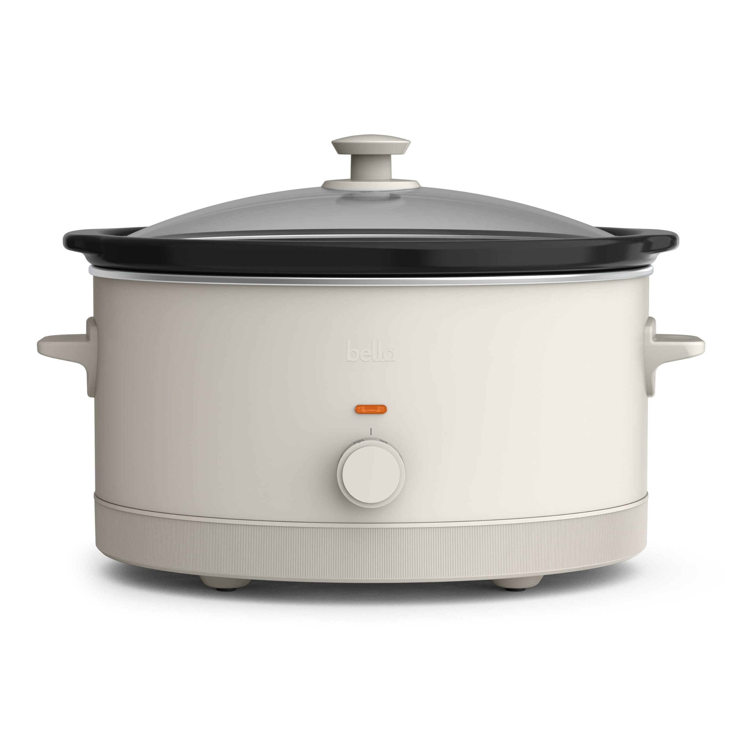 Paris Hilton 6-Quart Manual Slow Cooker, Features Three Settings , Naturally Non