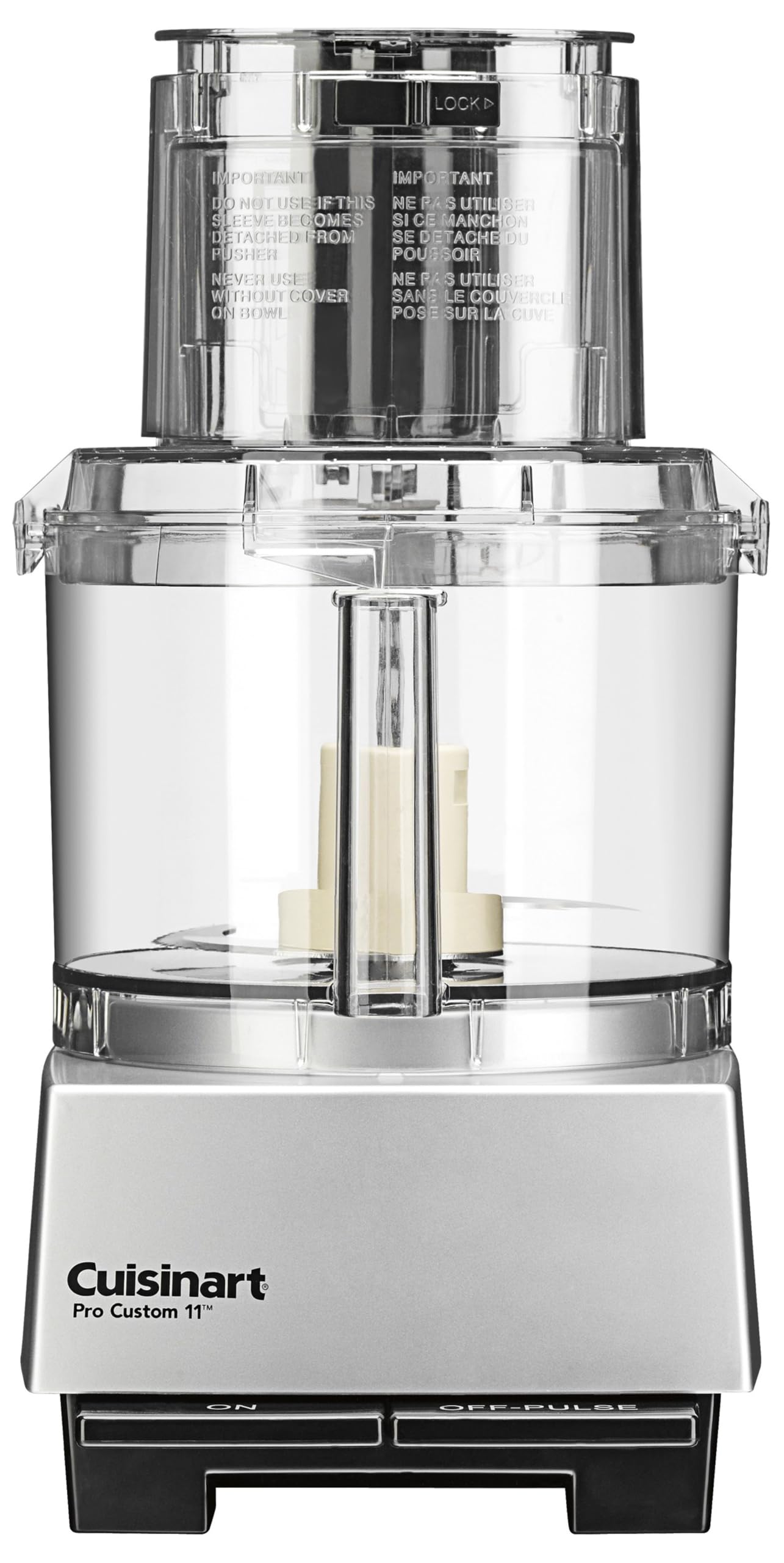 Cuisinart Food Processor, Pro Custom 11 Cup, Brushed Chrome, DLC-8SBCYP1