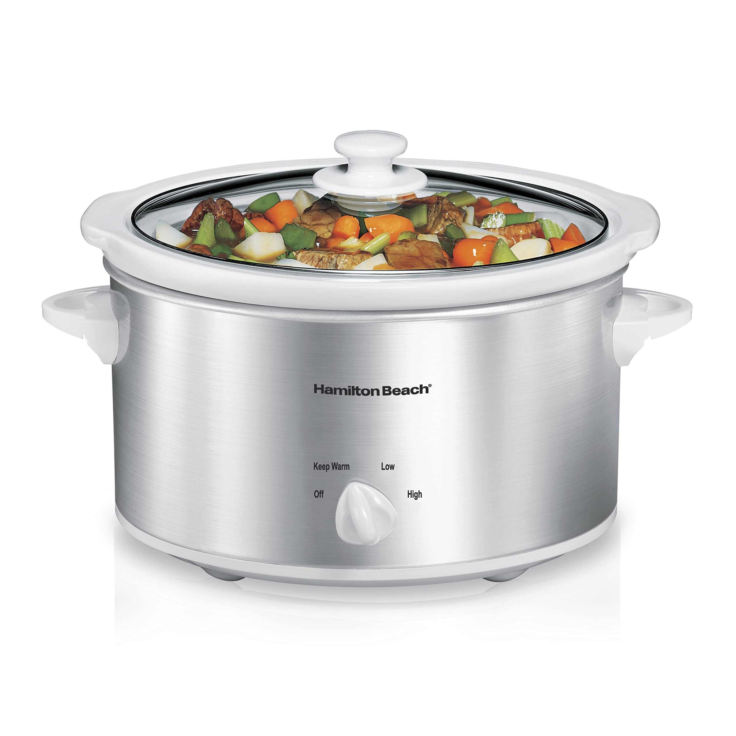 Hamilton Beach 4 Quart Programmable Slow Cooker with Flexible Easy Programming, 