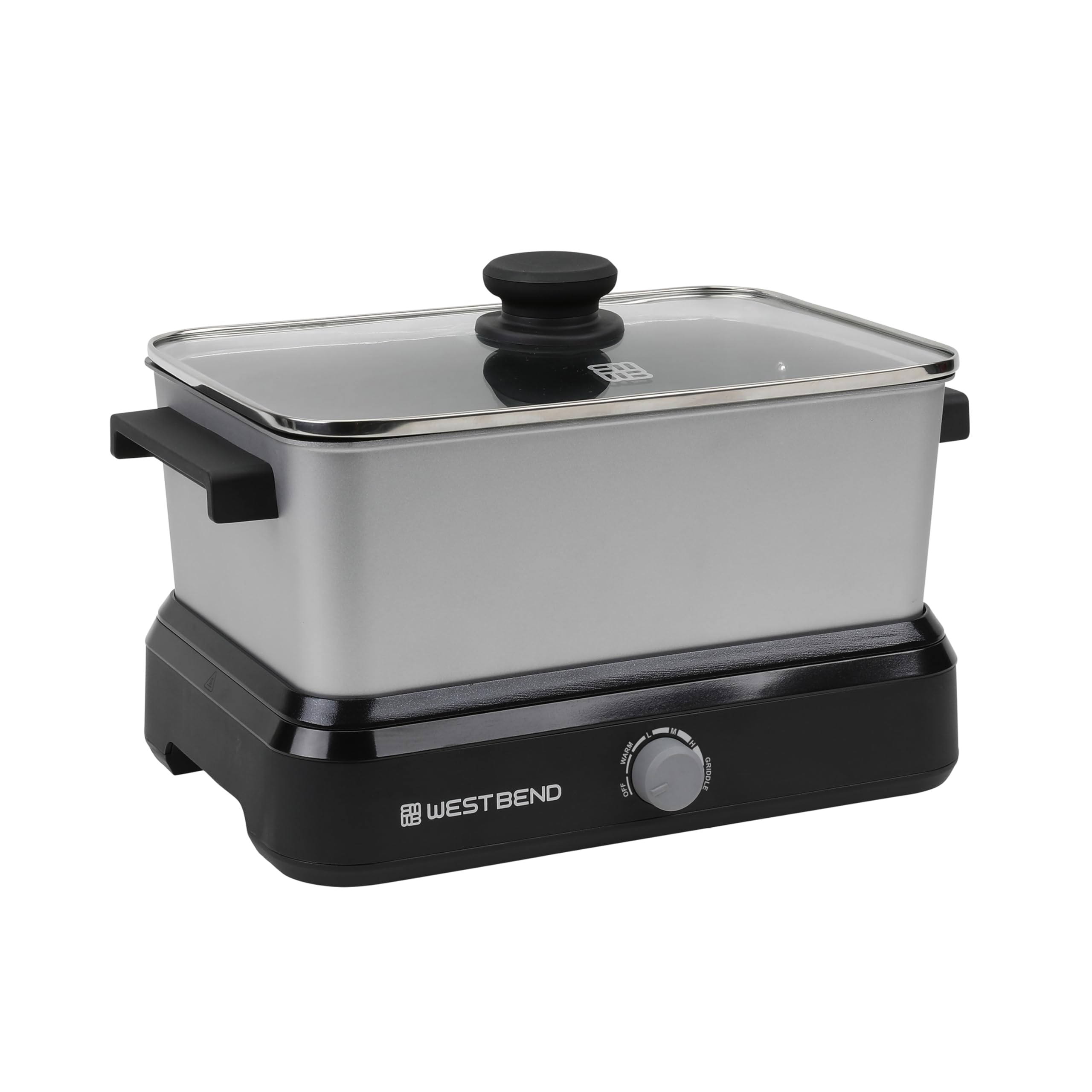West Bend Versatility Slow Cooker Large Capacity Non-stick Cooking Vessel & Vari