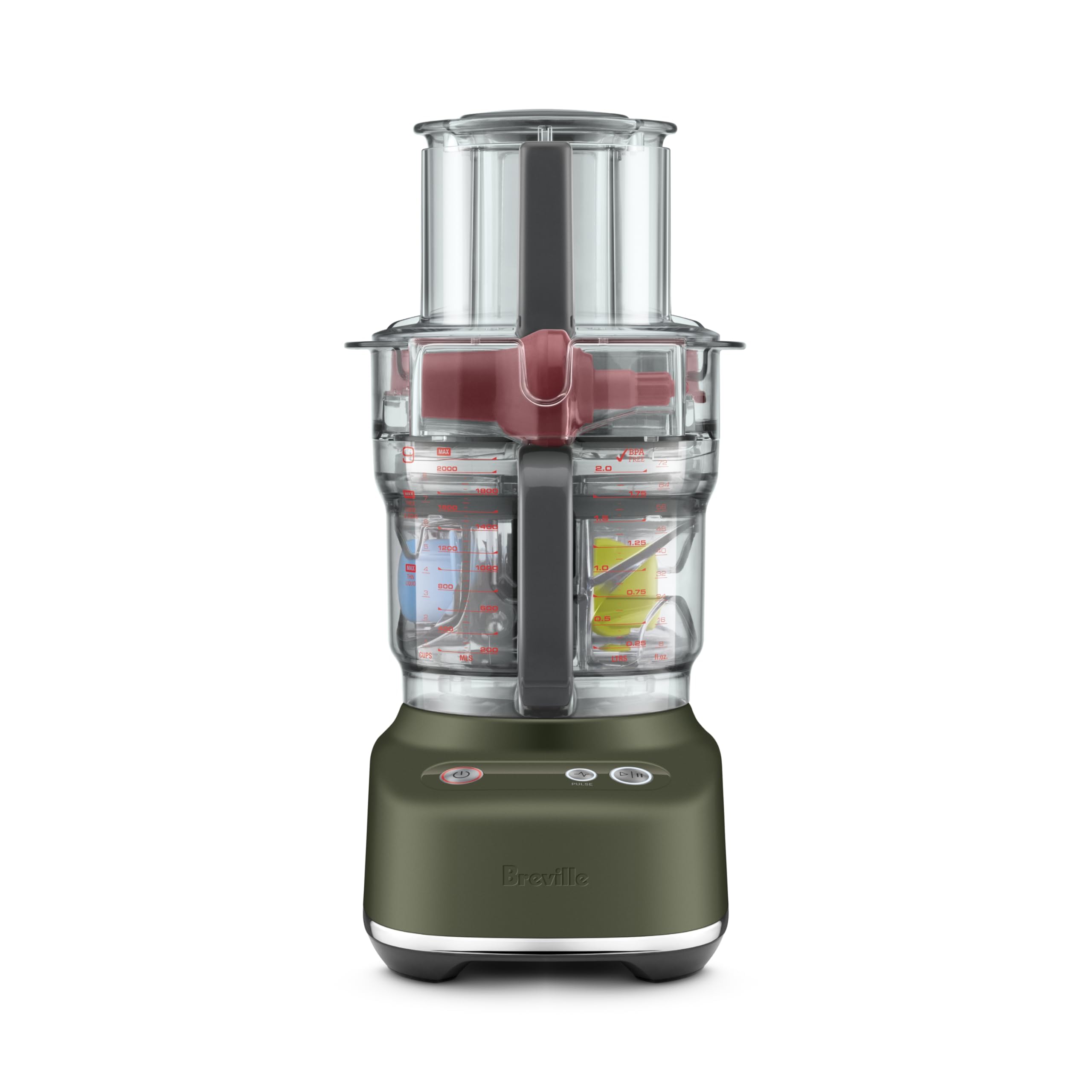 Breville BFP638 Paradice 9 Cup Food Processor and Dicer, Small, Olive Tapenade