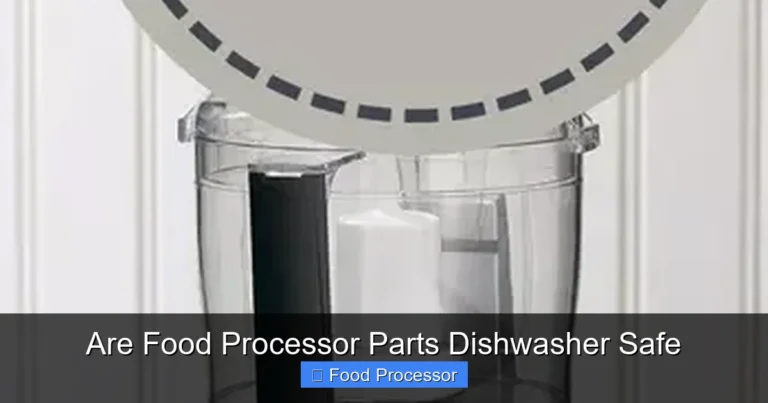Are Food Processor Parts Dishwasher Safe