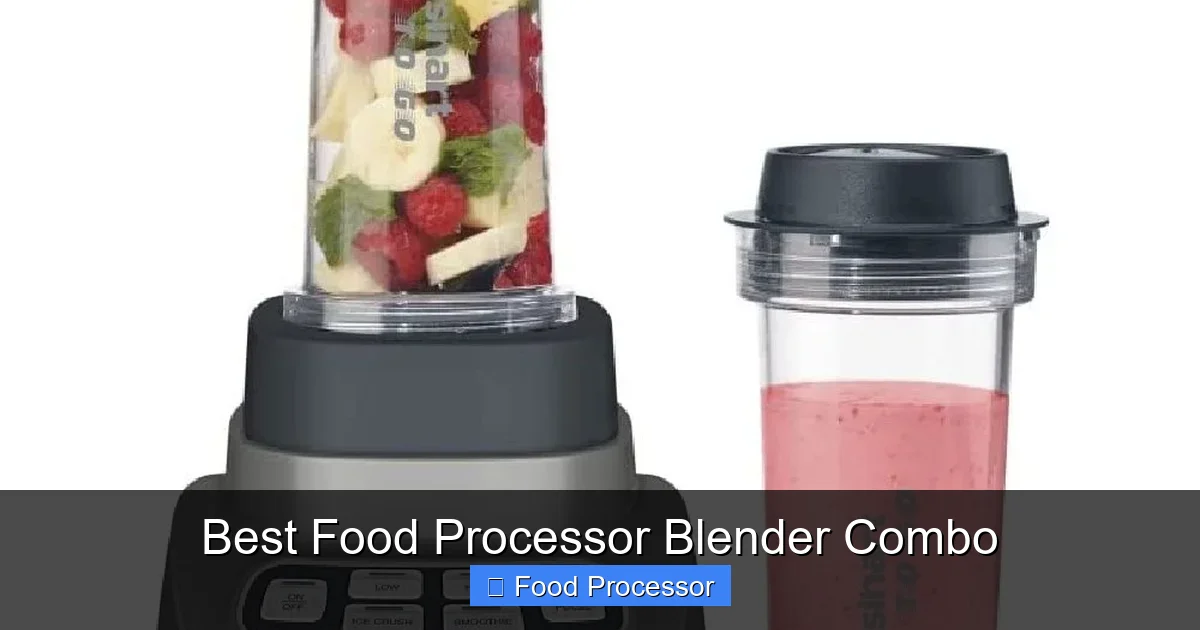 Best Food Processor Blender Combo