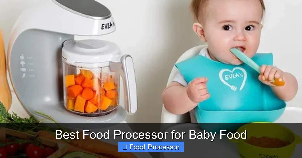 Best Food Processor for Baby Food