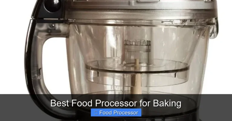 Best Food Processor for Baking