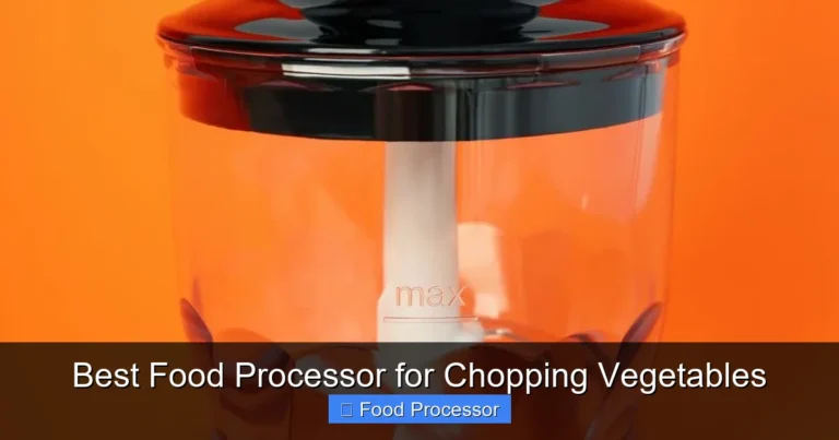 Best Food Processor for Chopping Vegetables