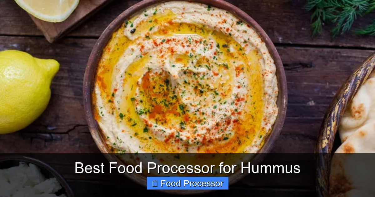 Best Food Processor for Hummus