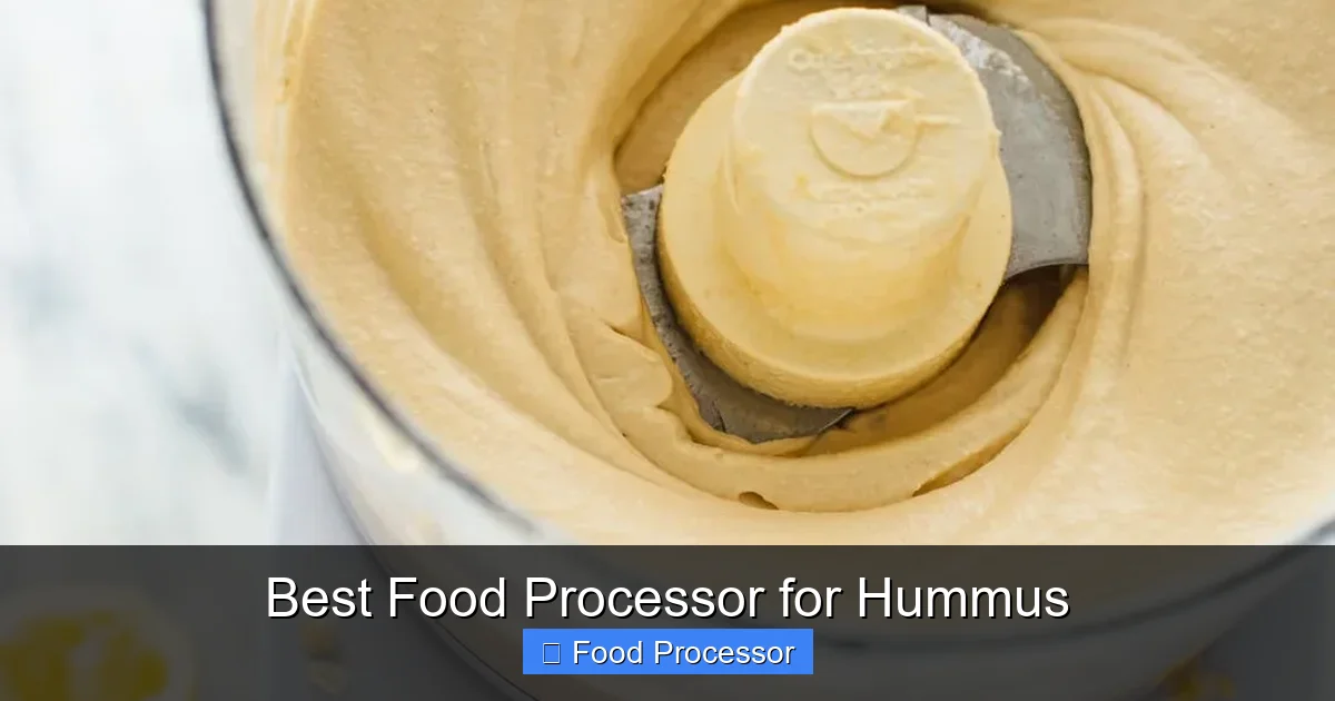 Best Food Processor for Hummus