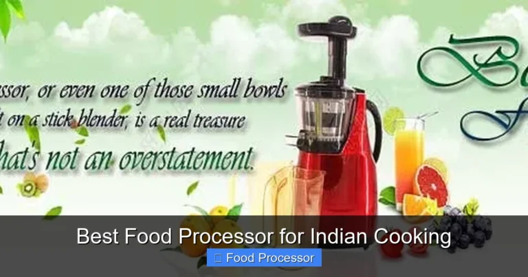 Best Food Processor for Indian Cooking
