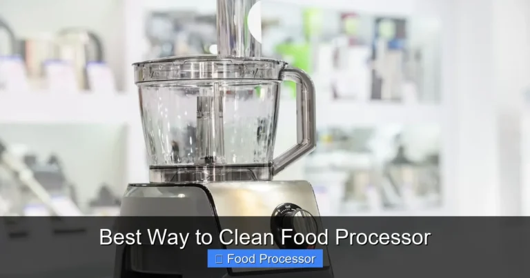 Best Way to Clean Food Processor