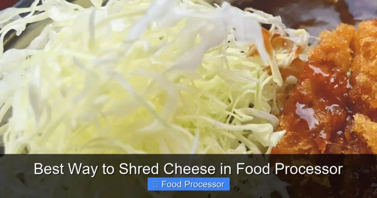 Best Way to Shred Cheese in Food Processor