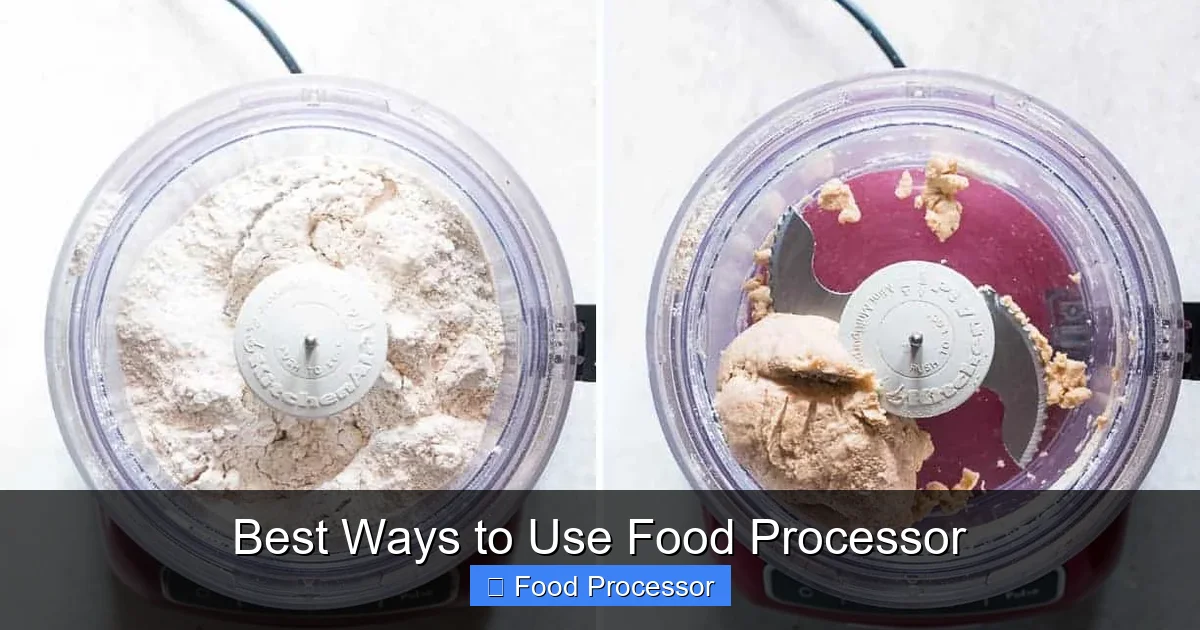 Best Ways to Use Food Processor