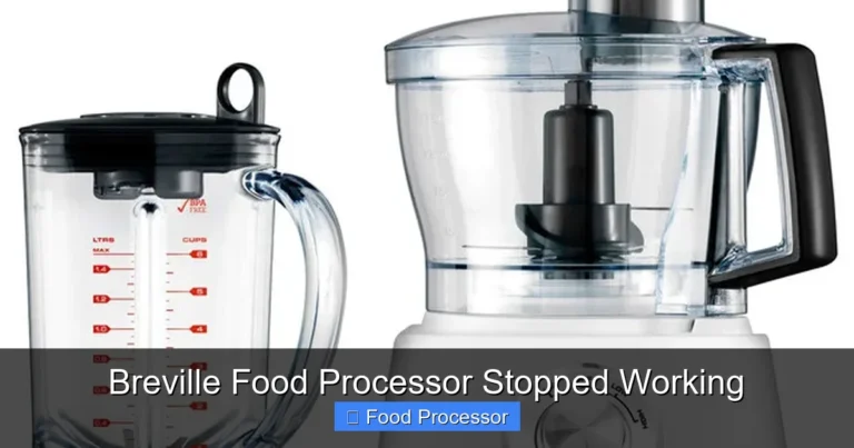 Breville Food Processor Stopped Working Breville Food Processor Stopped Working