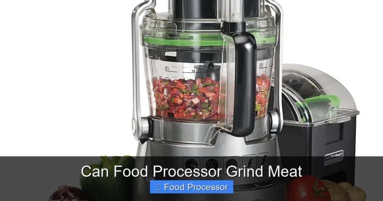 Can Food Processor Grind Meat