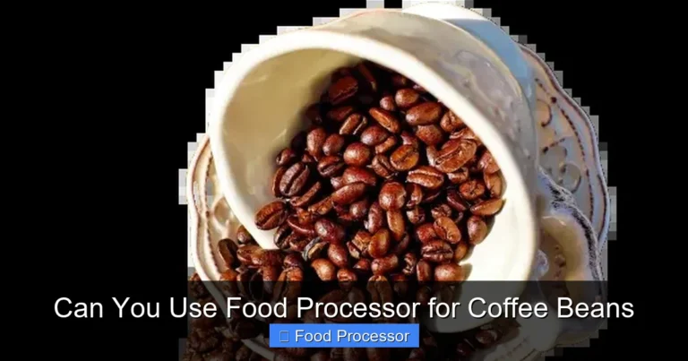 Can You Use Food Processor for Coffee Beans Can You Use Food Processor for Coffee Beans