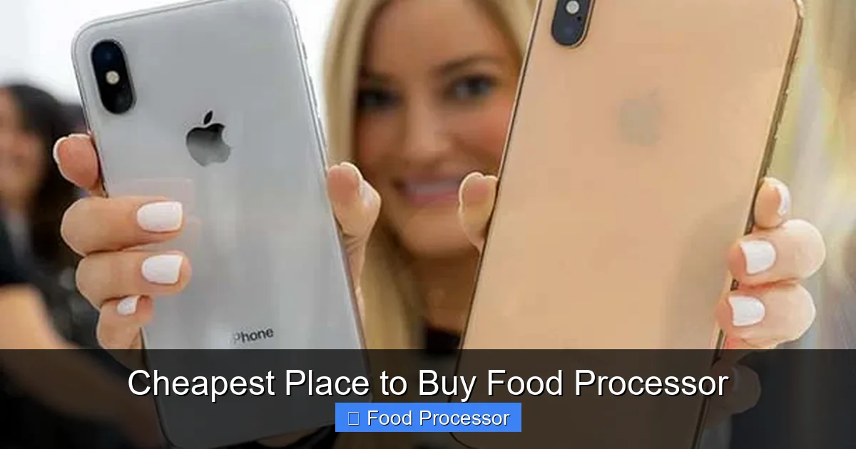 Cheapest Place to Buy Food Processor