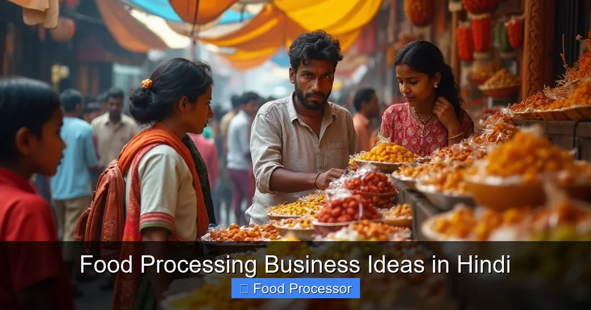 Food Processing Business Ideas in Hindi