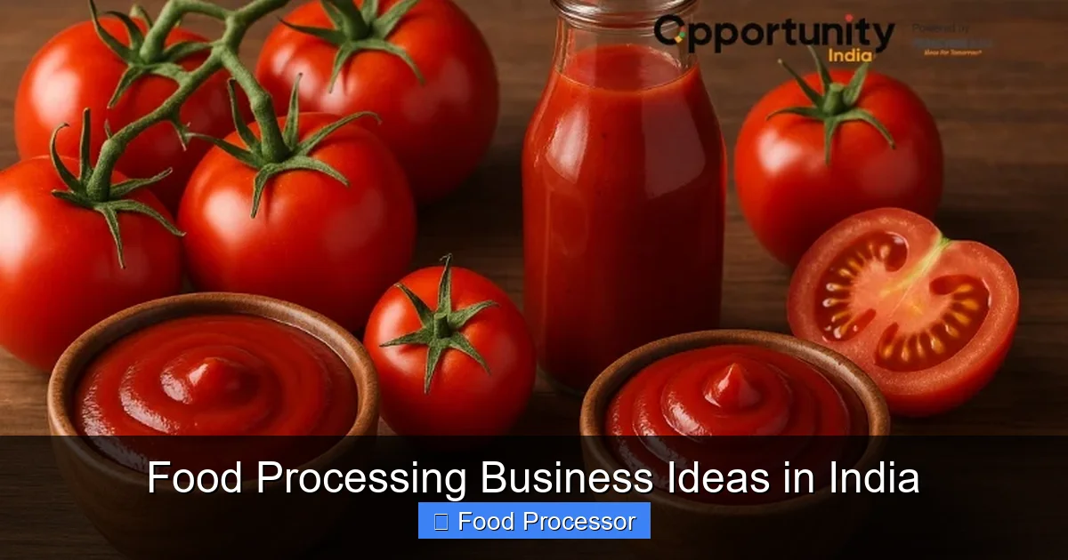 Food Processing Business Ideas in India