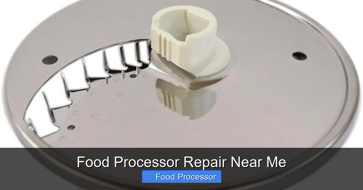 Food Processor Repair Near Me