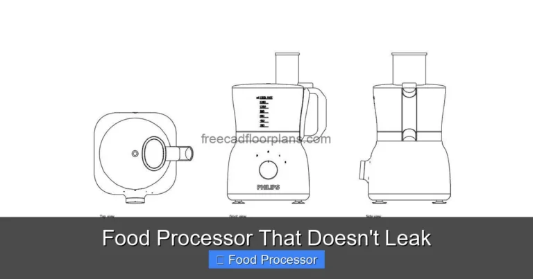 Food Processor That Doesn't Leak