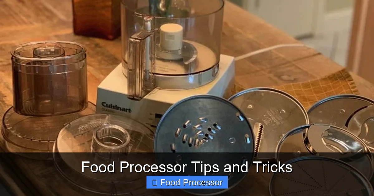 Food Processor Tips and Tricks