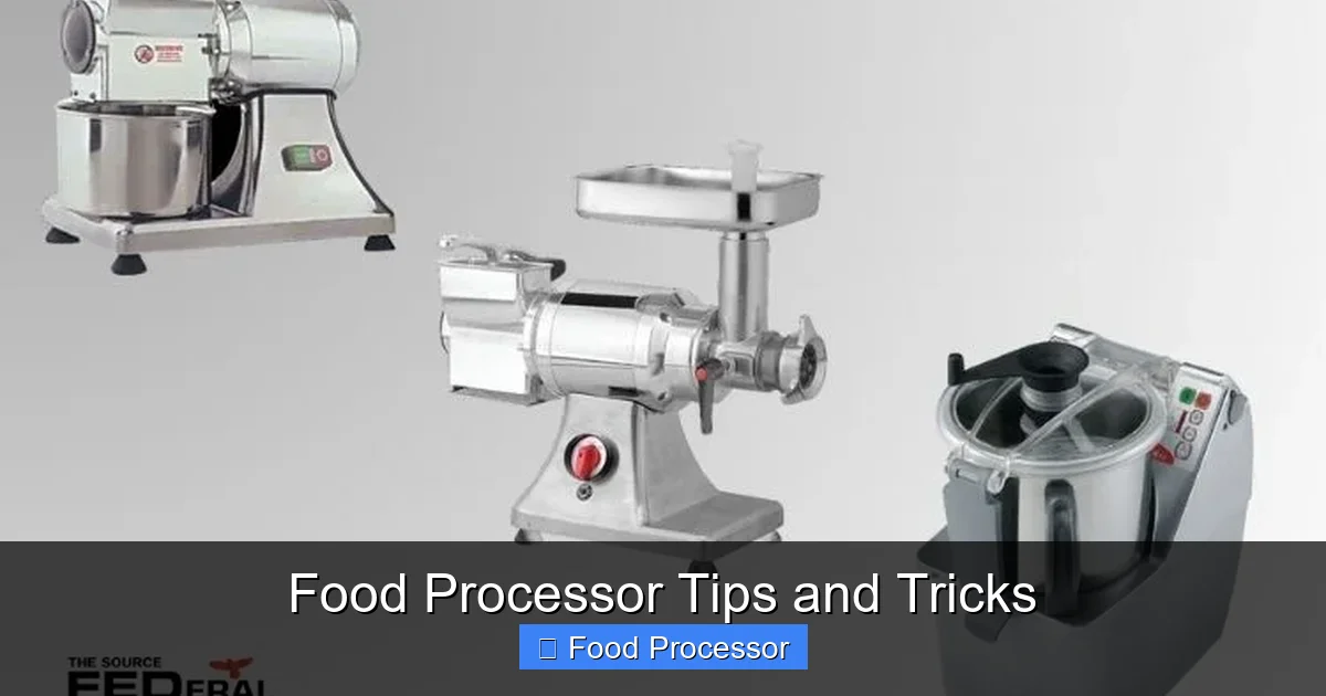 Food Processor Tips and Tricks