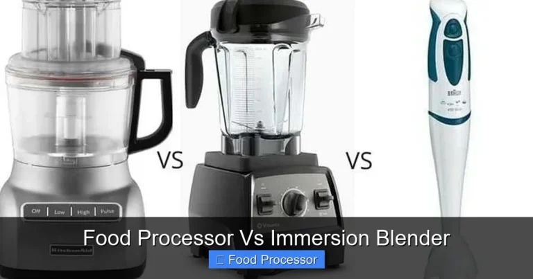 Food Processor Vs Immersion Blender Food Processor Vs Immersion Blender