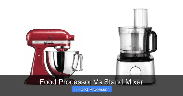 Food Processor Vs Stand Mixer
