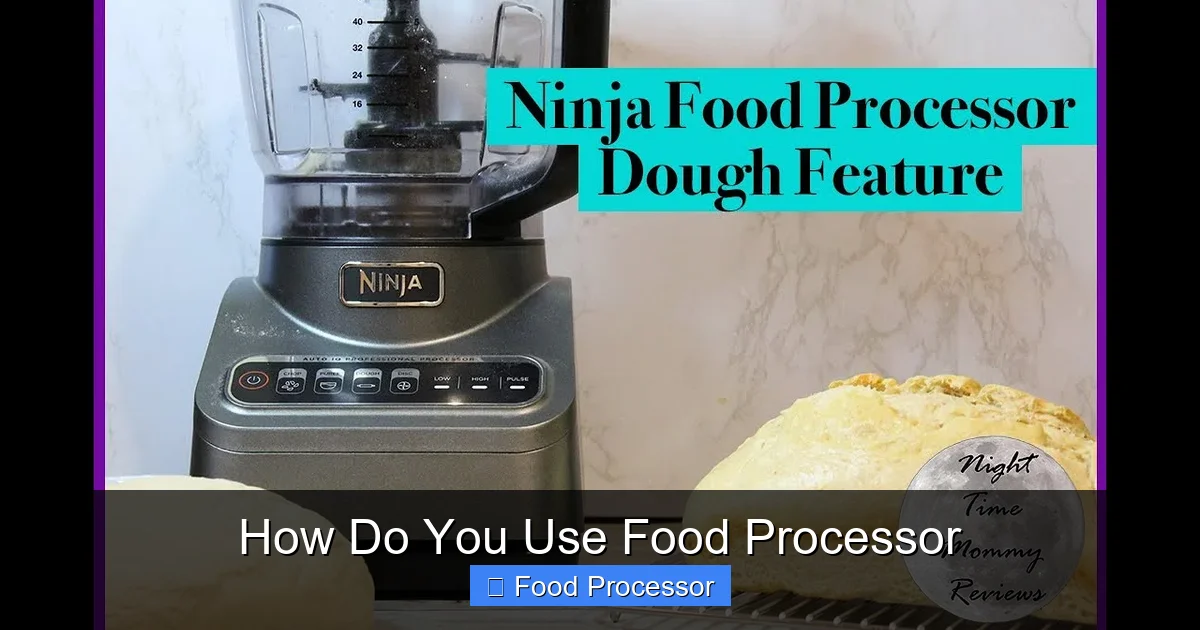 How Do You Use Food Processor