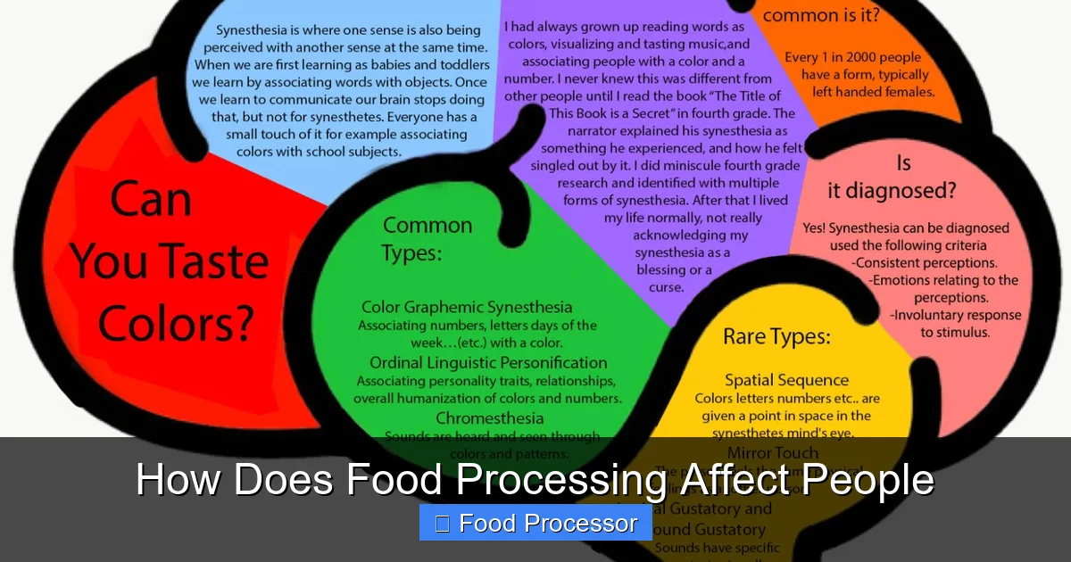 How Does Food Processing Affect People
