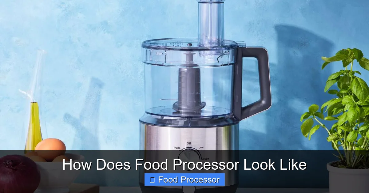 How Does Food Processor Look Like
