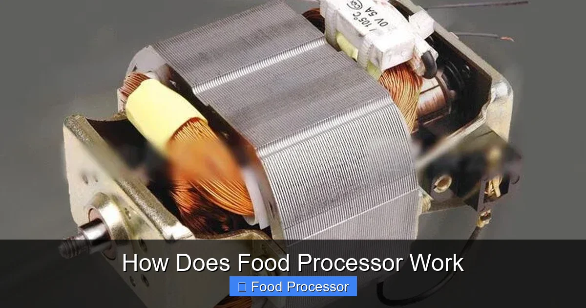 How Does Food Processor Work