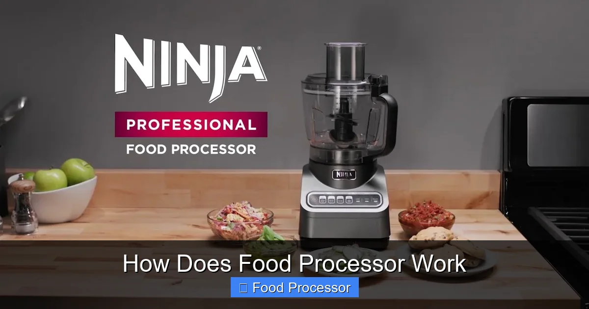 How Does Food Processor Work