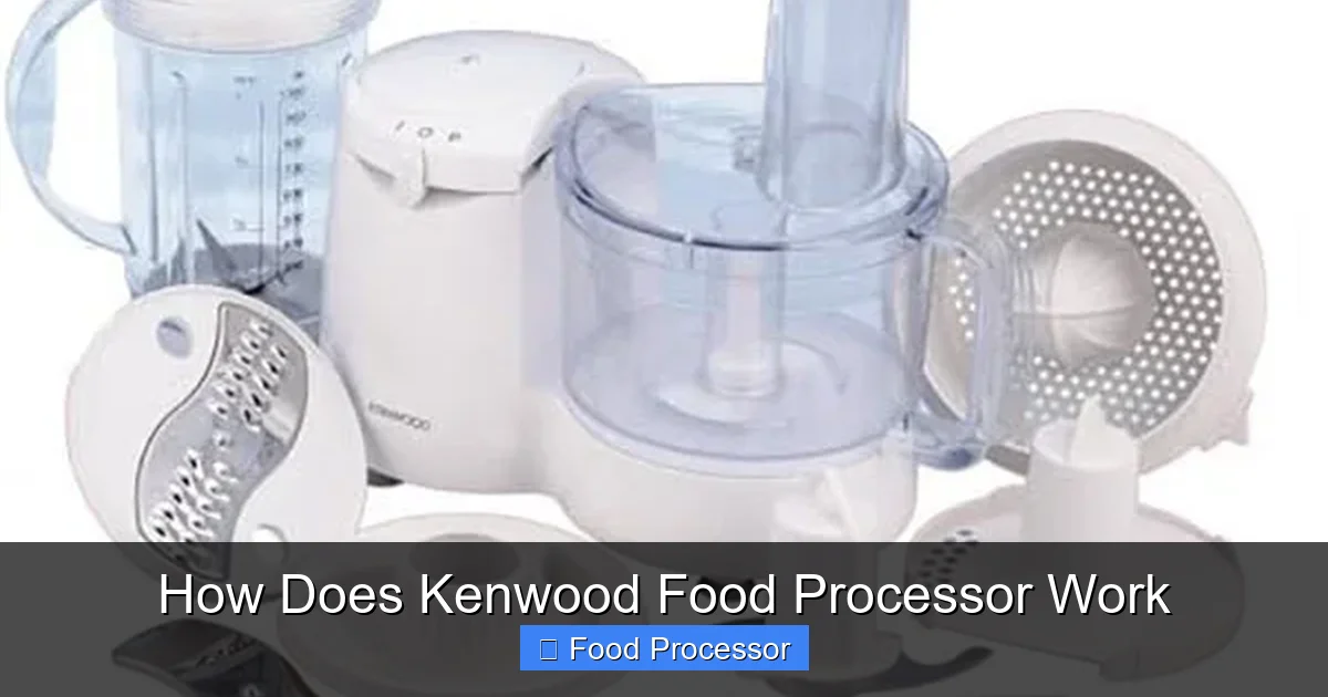 How Does Kenwood Food Processor Work
