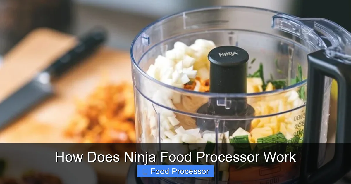 How Does Ninja Food Processor Work