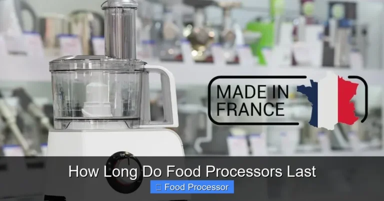 How Long Do Food Processors Last