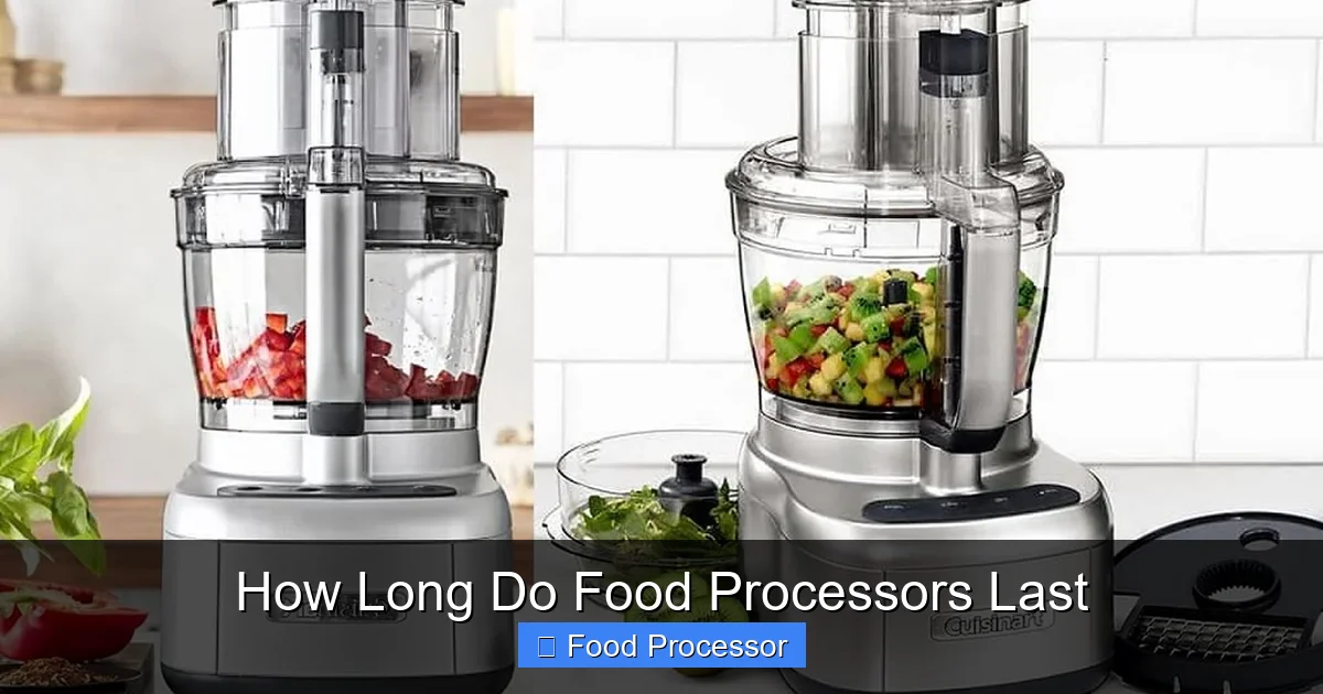 How Long Do Food Processors Last