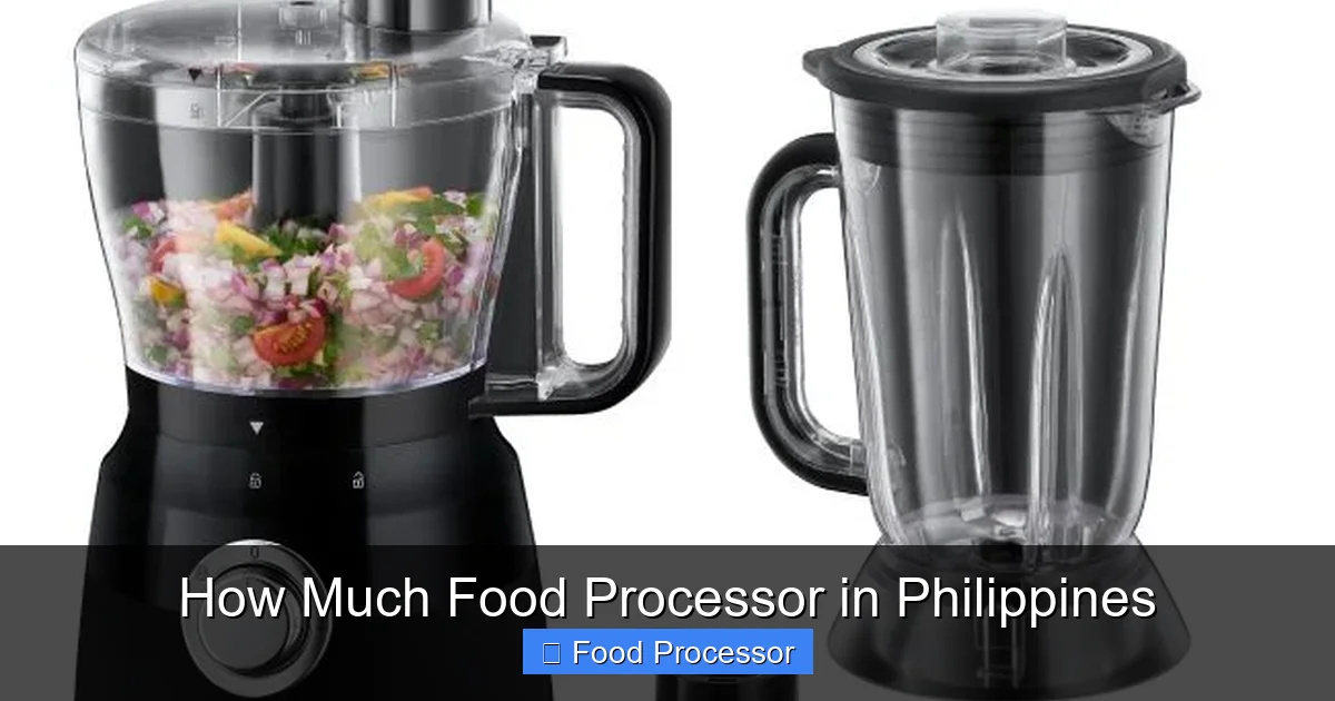 How Much Food Processor in Philippines