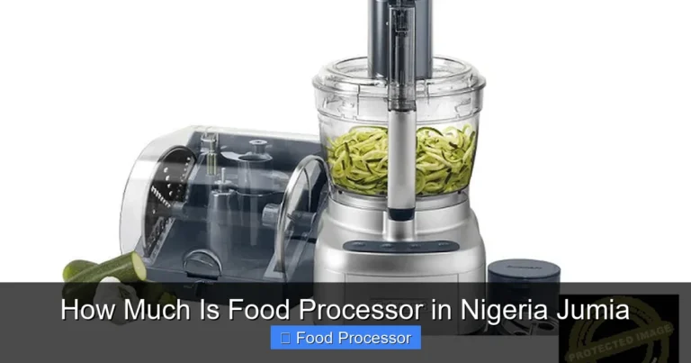 How Much Is Food Processor in Nigeria Jumia