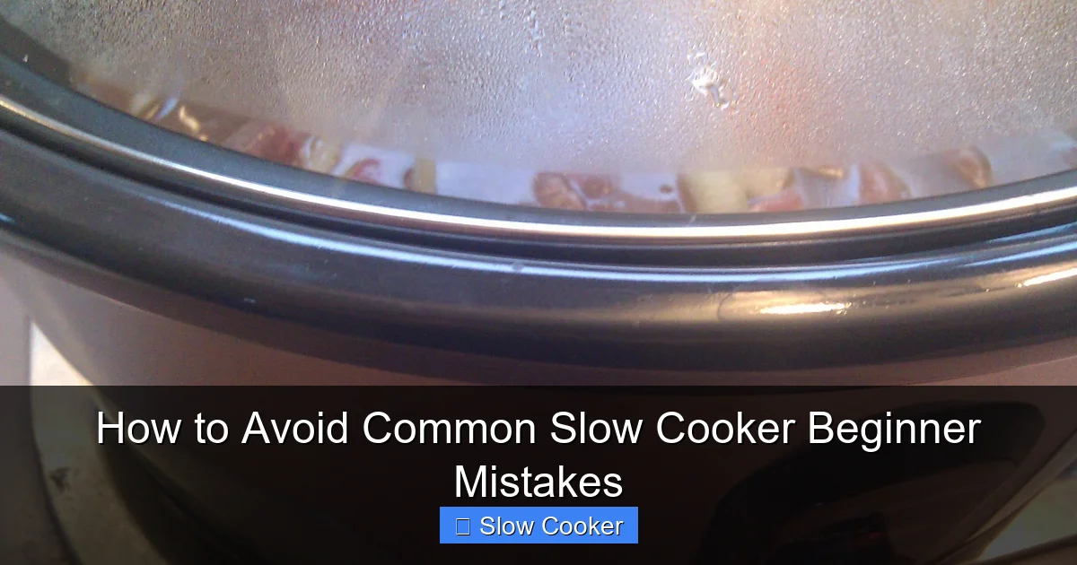 How to Avoid Common Slow Cooker Beginner Mistakes