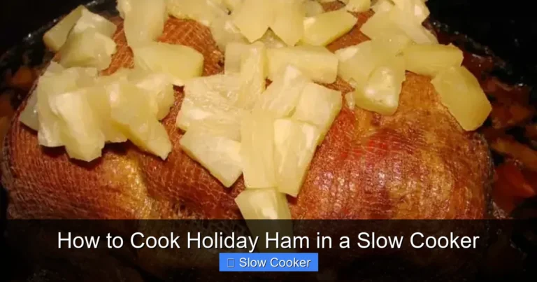 How to Cook Holiday Ham in a Slow Cooker