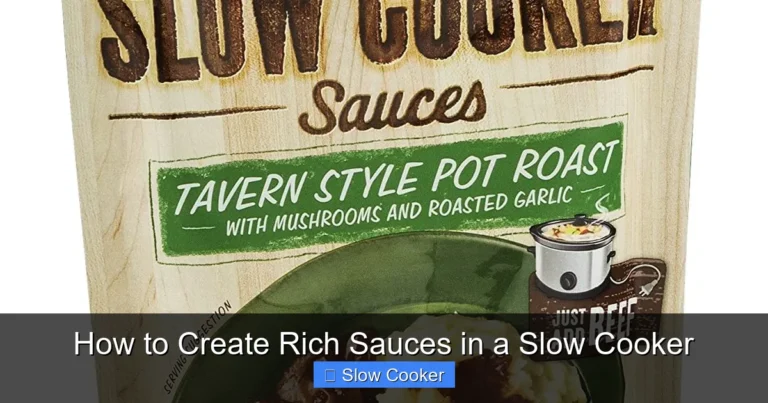 How to Create Rich Sauces in a Slow Cooker How to Create Rich Sauces in a Slow Cooker