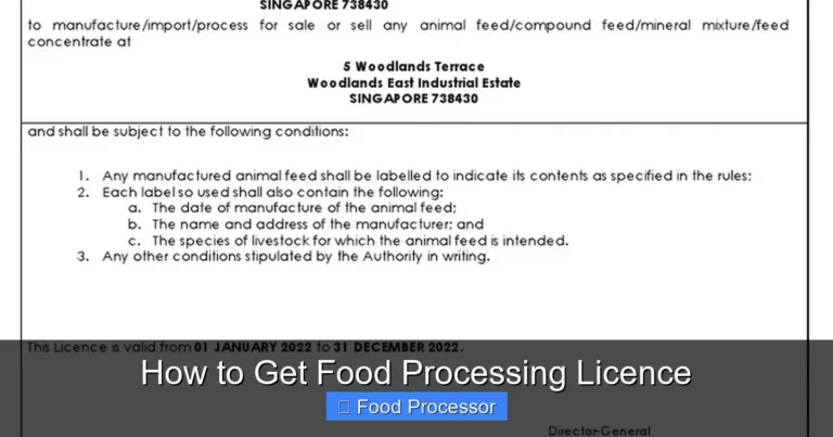 How to Get Food Processing Licence How to Get Food Processing Licence